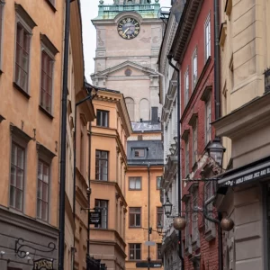 ガムラスタンとストックホルム大聖堂＜L＞