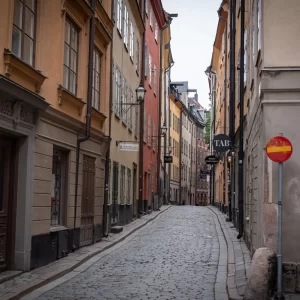 ガムラスタンの街並み２＜L＞