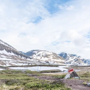 クングスレーデンの自然と吊り橋<L>