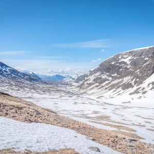 チェクチャ峠を登り切って振り返る＜L＞