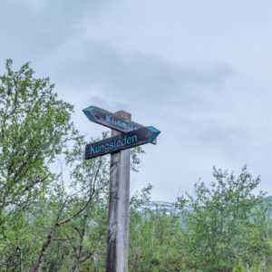 クングスレーデンの案内板<L>