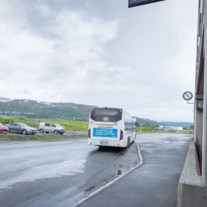 トロムソ空港まで運んでくれたバス＜L＞