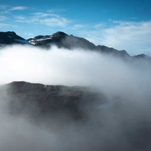 雲と山とテント＜XL＞