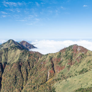 美しい石鎚山脈＜L＞