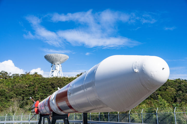 ロケットの実寸大模型