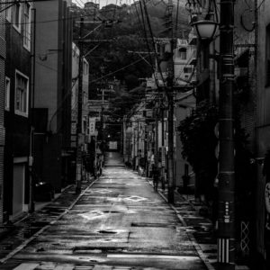 雨上がりの長崎の路地 / Alley in Nagasaki after the rain＜L＞