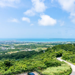 エメラルドの海を見る展望台からの風景 / Scenery of Ishigaki Island＜L＞