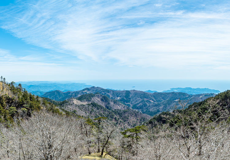大台ケ原の展望台からの景色 / View from the observatory in Odaigahara
