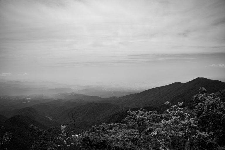 群馬の山々 / misty mountain landscape