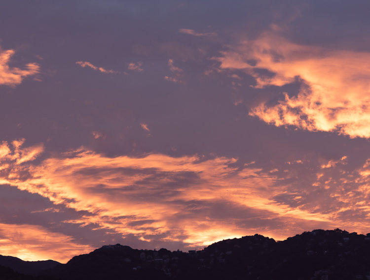 雄大な夕焼け / Magnificent sunset