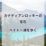 カナディアンロッキーの宝石 — ペイトー湖を歩く